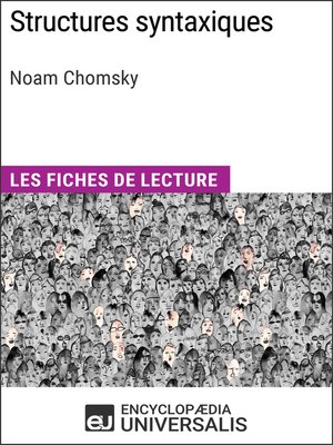 cover image of Structures syntaxiques de Noam Chomsky